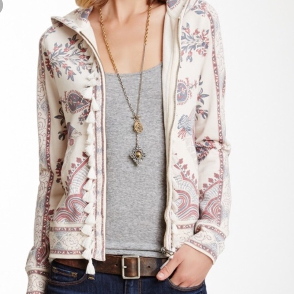 LUCKY BRAND JEANS lotus hoodie